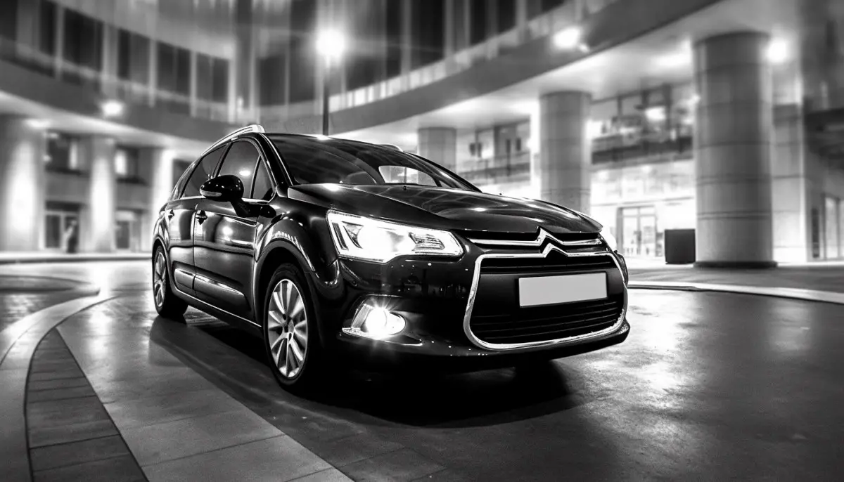 citroen c4 optique avant cassé