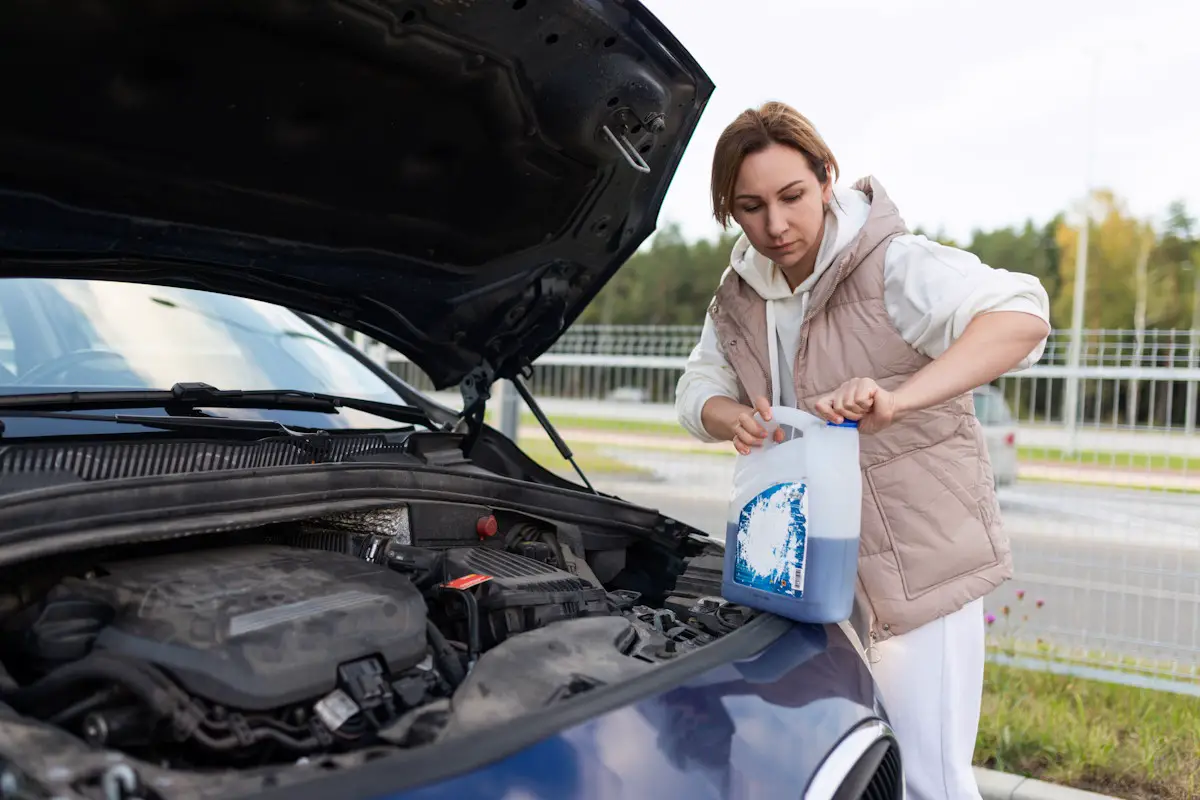 conduire après ajout liquide refroidissement